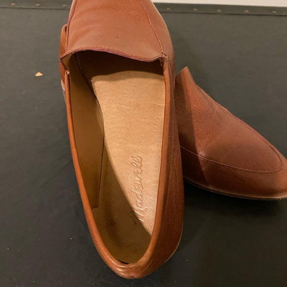 Madewell Women’s Tan Leather Slip-On Loafers, Classy and Stylish, Size 8.5. - Picture 7 of 12
